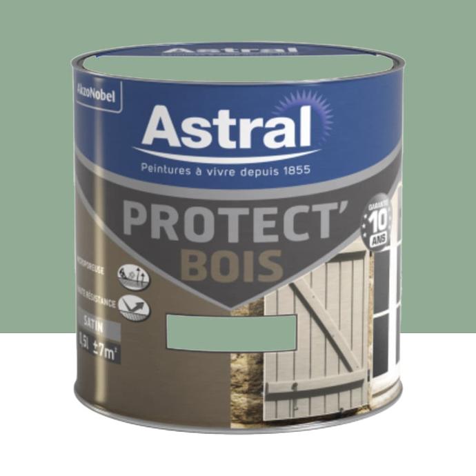 Astral Protect Bois Satin Vert Provence 0.5L