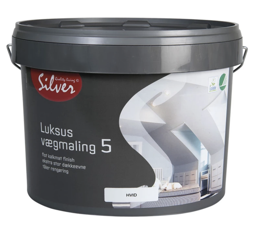 Silver 5 Peinture de luxe Blanc 9L