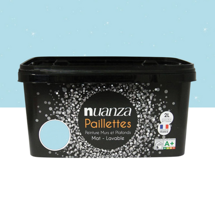 Nuanza Paillettes Mat Topaze 2L