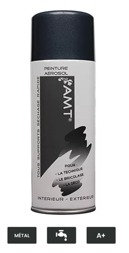 [AMT-BPA53] Peinture Aérosol AMT Effet Métallisé Ardoise (BPA53)